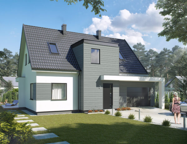 Kerrafront Modern Wood Anthracite 2.95m - Image 2