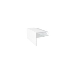 F Section White 25mm