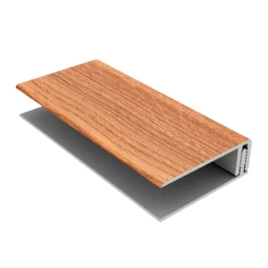 2-part PVC Edge Trim Red Cedar