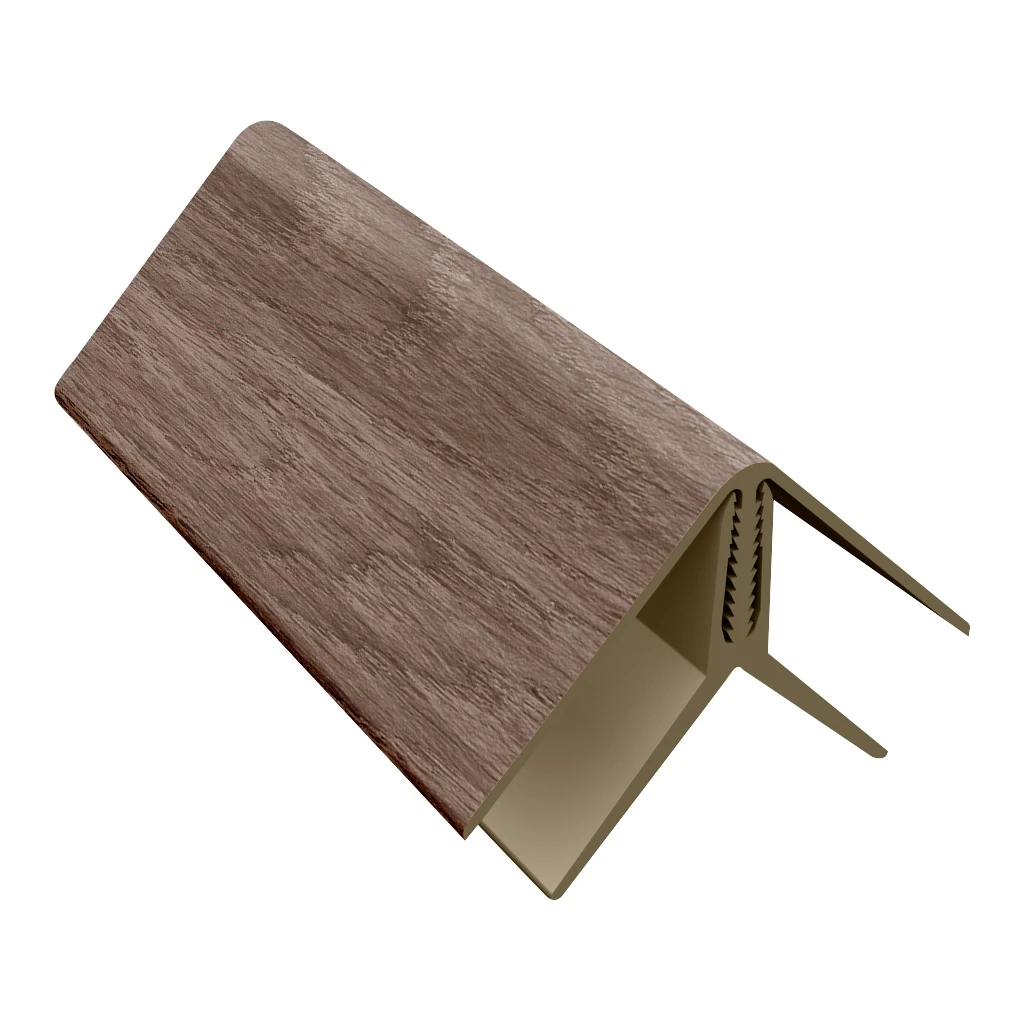 2-part PVC Int-Ext Corner African Padauk